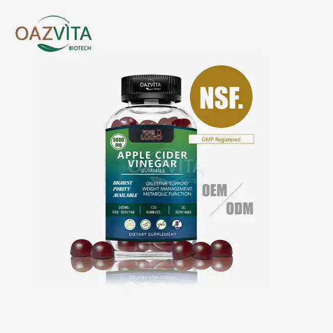 China OEM Capabilities in Apple Cider Vinegar Energy Gummies Production